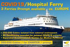 PROMPT // Covid19 Hospital Ferry FOR CHARTER / #440F