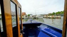 Traditional canal narrow boat