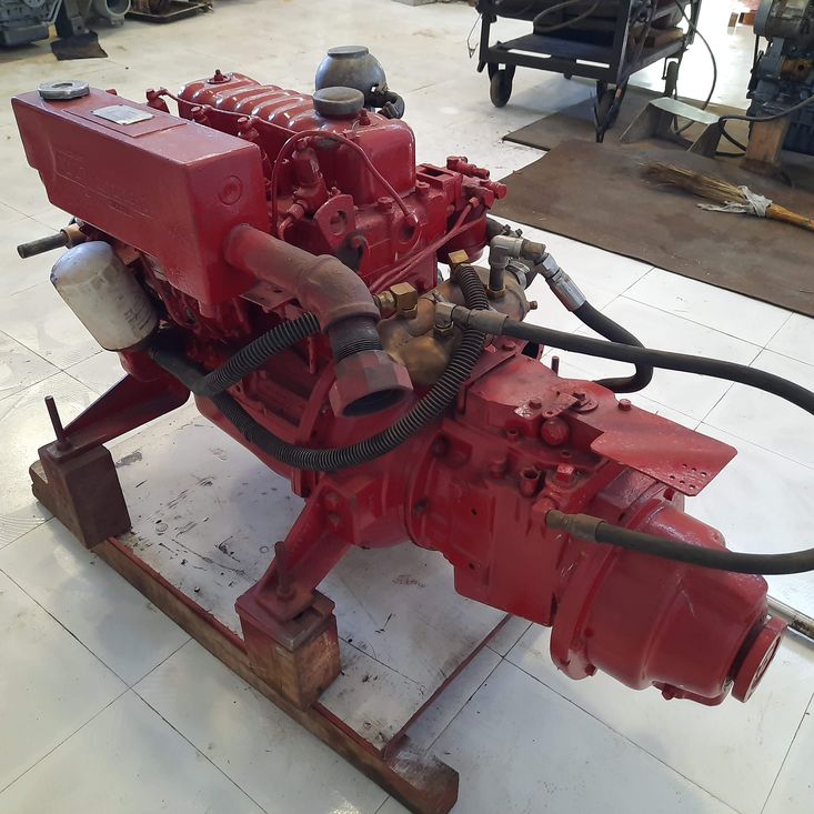 Westerbeke 40 hp Hydraulic Gear Keel cooled