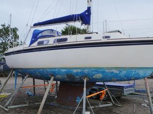 WESTERLY GRIFFON 26 FIN KEEL AND CRADLE
