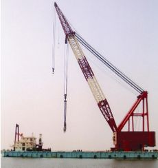 1000 T CRANE + ACCOMMODATION