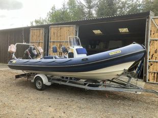 Humber Ocean Pro 6.3m RIB with Suzuki 140Hp four stroke outboard