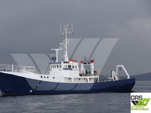 PRICE REDUCED 27m / 9knts Survey Vessel for Sale / #1000064
