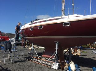 Najad 30 yacht with Yanmar diesel