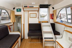 Steps to outside deck