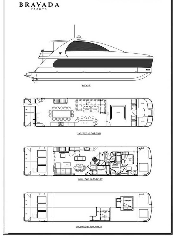 2019 Bravada Yachts legacy v series 1670