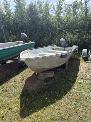 Lowe Aluminium skiff