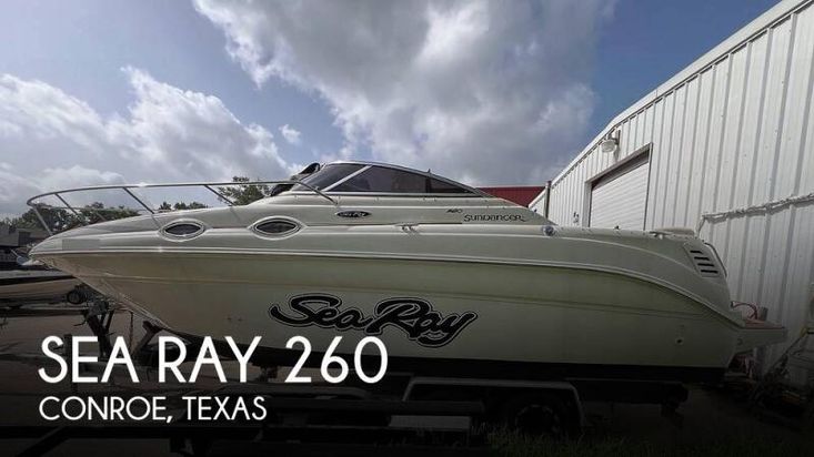 2001 Sea Ray 260 sundancer