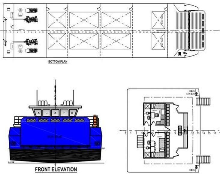 MOC Shipyards MONTEBELLO 45m LANDING CRAFT