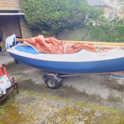 CORNISH CORMORANT - great roomy dinghy from Cornish Crabbers