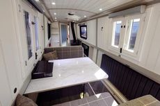 58ft 2021 Cruiser Stern Narrowboat built by Swan Boats with Bow Thrust