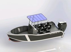 NEW BULLDOG BOAT. HDPE BOATS. BD-70 TO ORDER AT FARNDON MARINA