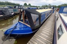 58' 2008 Cruiser Stern Narrowboat Built by Liverpool Boats