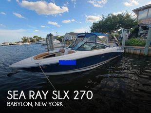 2014 Sea Ray SLX 270