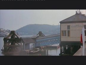 Boxer on original Customs berth