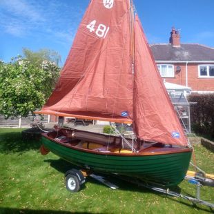 Tideway 12 Deluxe Sailing Dinghy No 481