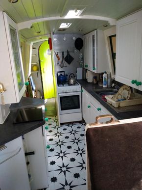 Galley from bow