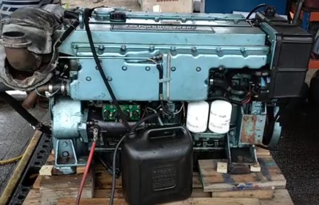 Perkins Sabre M215C 215hp Bobtail Marine Diesel Engine