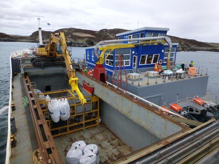FISH FEED DISPERSAL SYSTEM FOR SALE