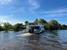 2009 Houseboat Hard Chine Aluminium Houseboat