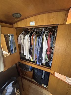 Huge double wardrobe, floor to ceiling
