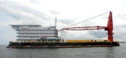 100.58m Accommodation Barge