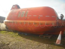 LIFEBOAT, 8M...CUSTOMERS BOAT