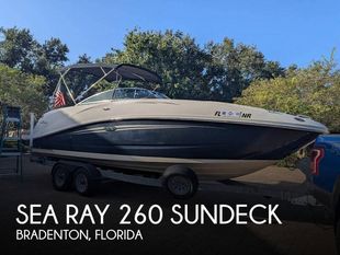 2008 Sea Ray 260 Sundeck