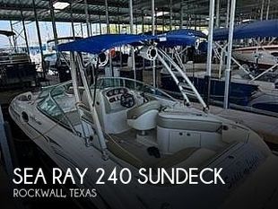 2006 Sea Ray 240 sundeck