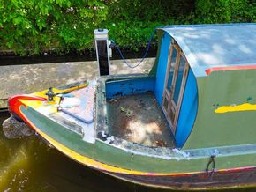 Narrowboat 57ft Cruiser Stern  - Foredeck