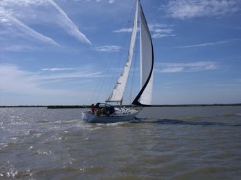 All steel fast cruising yacht