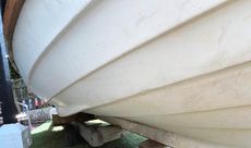 15ft GRP Double ender Skerry, Gaff, sail, row motor. 