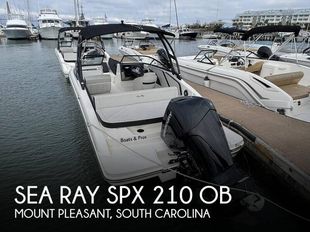 2025 Sea Ray SPX 210 OB
