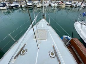 Moody 31  - Foredeck