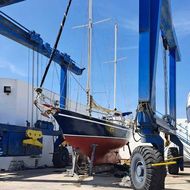 blue water cruiser, cutter rigged ketch