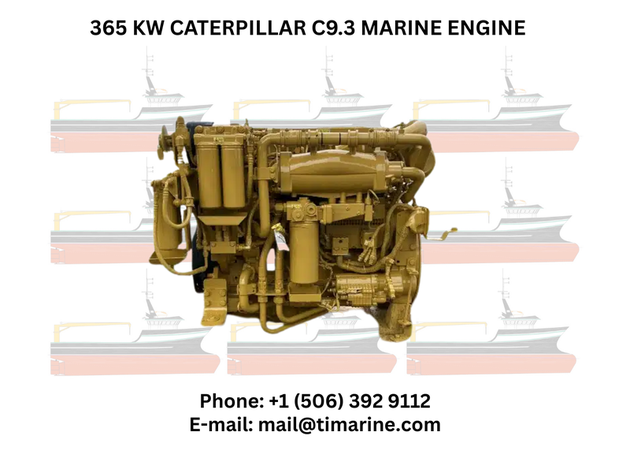 420 HP Caterpillar C 9.3 Marine Engine
