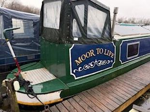 Reduced NARROW BOAT "MOOR TO LIFE" &pound;45,995 