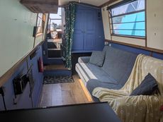 Venetian Queen 55' reverse layout cruiser stern @ Roydon Marina 