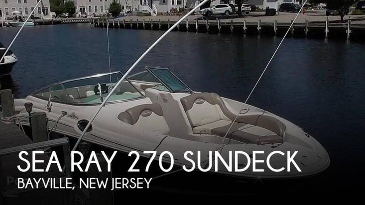 2006 Sea Ray 270 sundeck