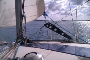 All lines to cockpit Port Side