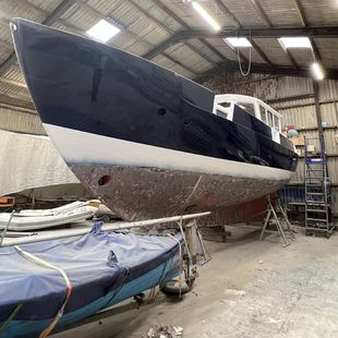 Fisher 37 - Project boat.