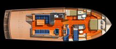 Three Cabin Deckplan - Heritage 47EU