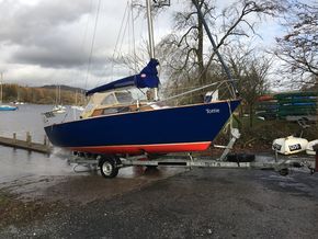 On trailer