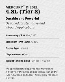 Mercury Diesel 4.2L (Tier 2)