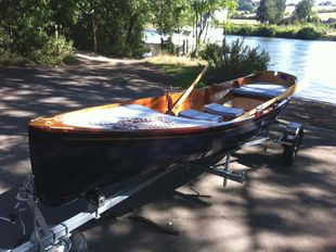 Rowing classic yawl