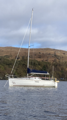 Beneteau First 21.7 with twin axel galvanised trailer 