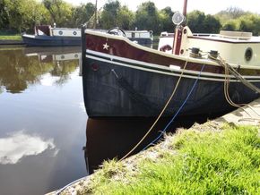 Classic Dutch Barge 72ft  - Bow
