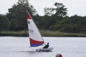Topper sailing 3