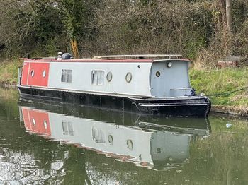 Converted 48" riveted iron BCN day boat