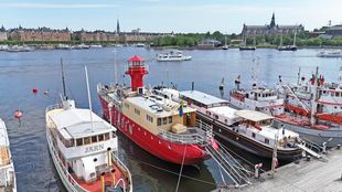 Fladen, light ship built 1892.